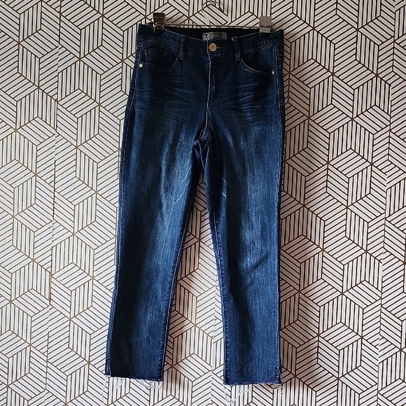 Wit & Wisdom Dark Indigo Straight Leg Jeans - Picture 1 of 14